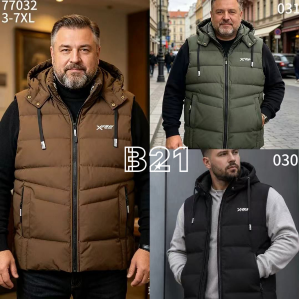 Kamizelki męska Roz 2XL-6XL, 1 Kolor Paczka 5 szt